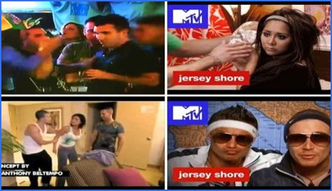 Snooki Getting Punched on Jersey Shore